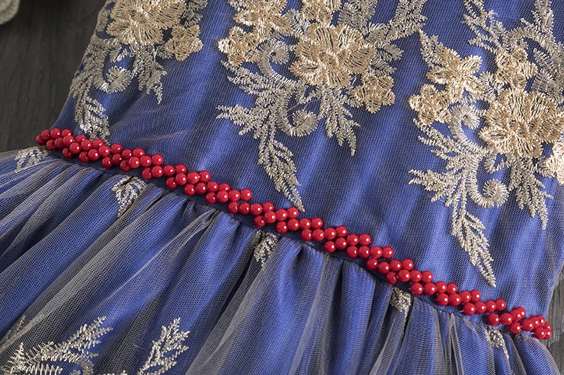 Летнее платье для маленьких детей девочек на свадьбу день рождения Цветочное