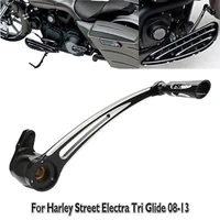 motorcycle cnc aluminum brake arm pedal heel toe shift lever shifter peg for harley electra glide 2008 2013