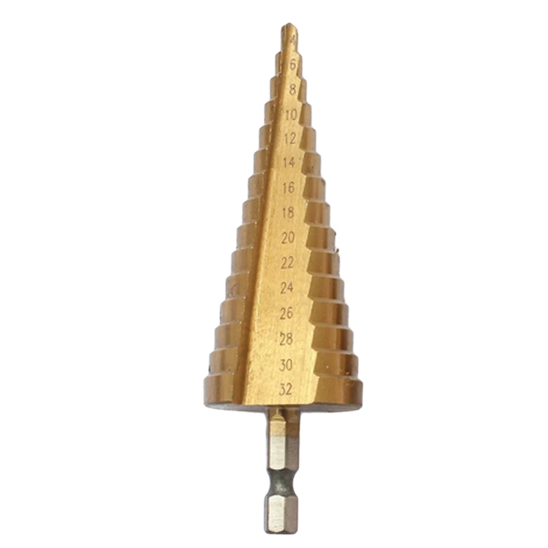 

Large HSS Steel Step Cone Cut Set Drill Tools Titanium Drill Bits Hole Cutter Durable Coated Metal Drill Bit