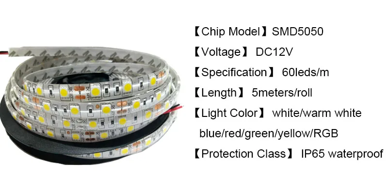 BSOD 24V светодиодный SMD 5050 светодиодный светильник, белый/теплый/RGB/красный/зеленый/синий, гибкий, не водонепроницаемый, для украшения, светодиодный светильник