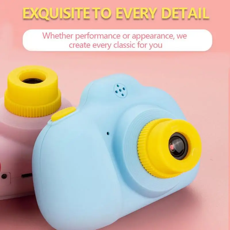 Детская цифровая мини камера фотография Монтессори Обучающие игрушки 32 ГБ