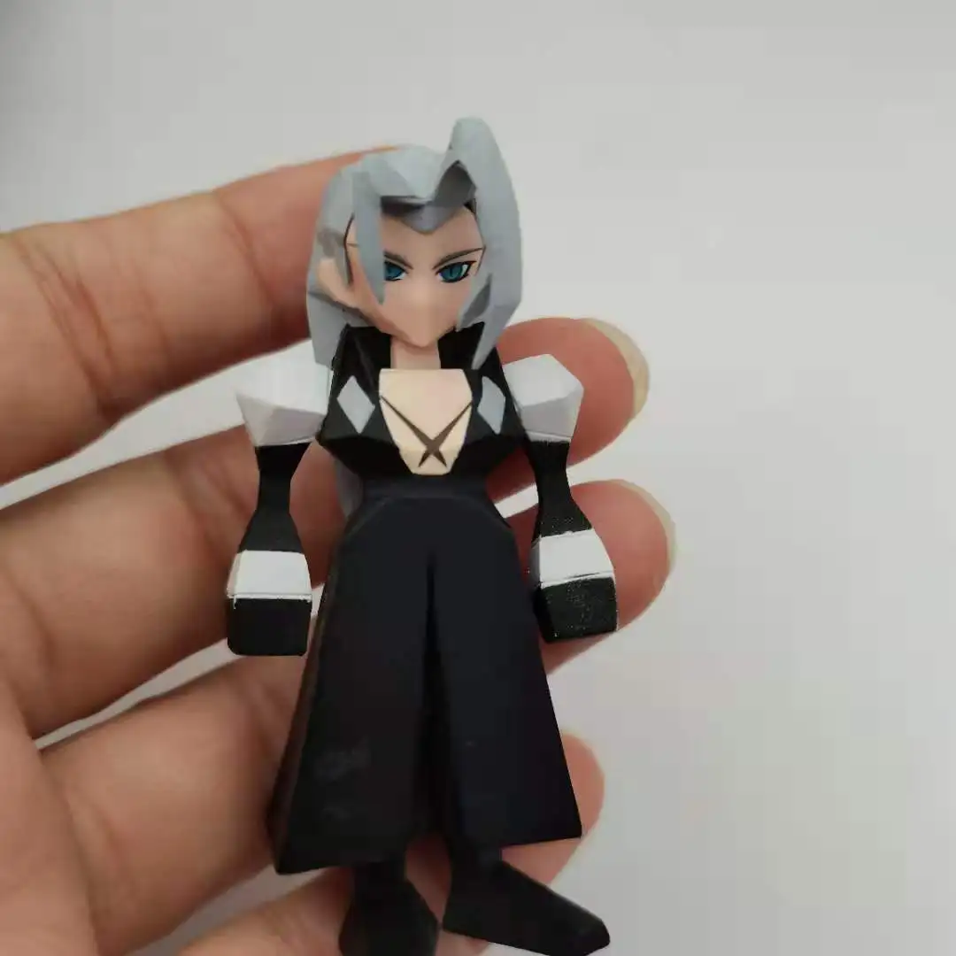 Коллекция кукол Final Fantasy Tifa Sephiroth Red VII FF7 многоугольная квадратная Enix модель
