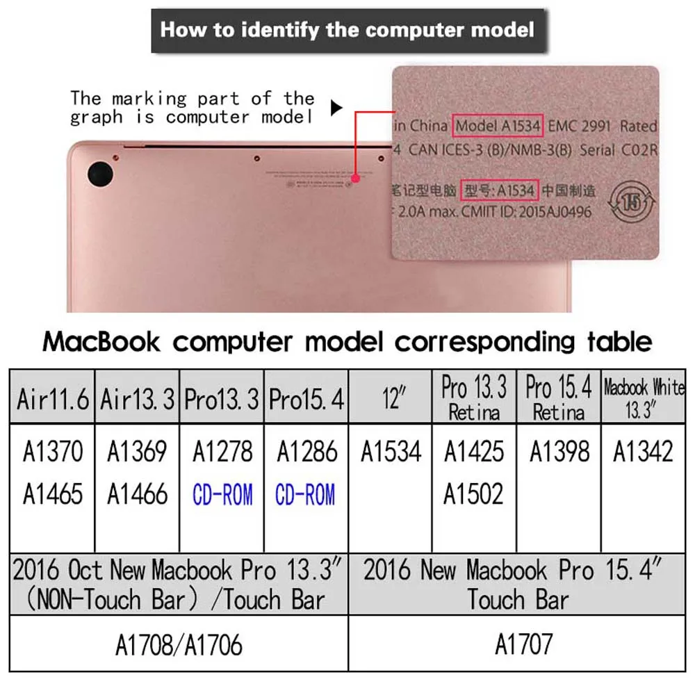 Разноцветный чехол для ноутбука Apple Macbook Air 11/13 дюйма/Pro 13/15 дюйма/Retina дюйма/Macbook/12