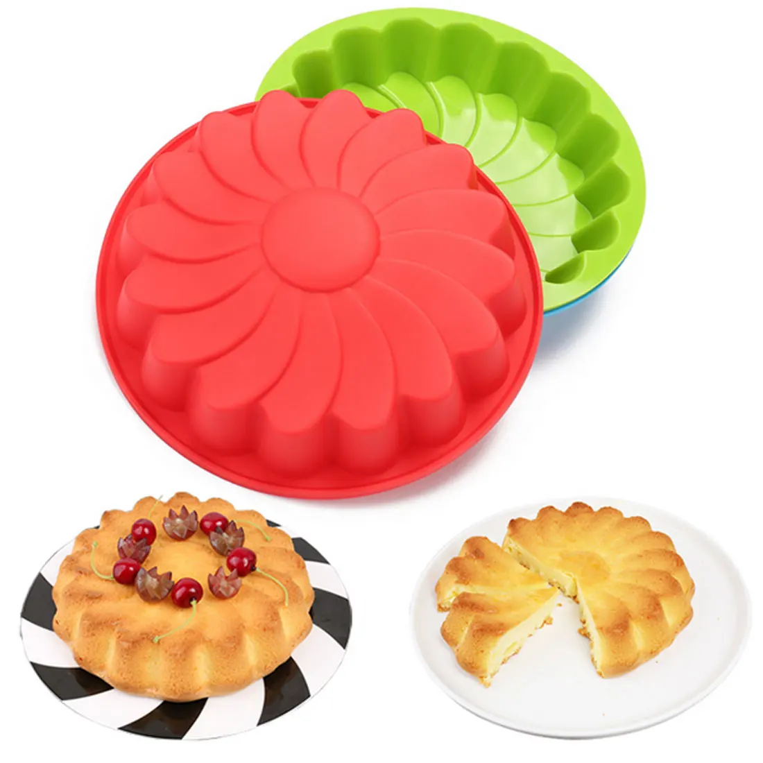 Формы для выпечки тортов силиконовые формы в форме цветочной короны птичьего