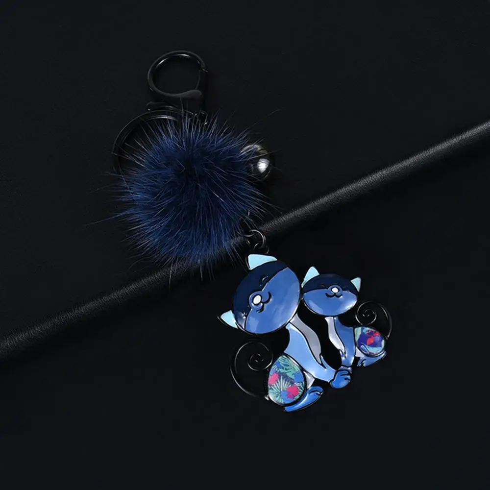 Cring Coco 2019 Популярные Меховые помпоны для кошек Брелки женщин лучший подарок