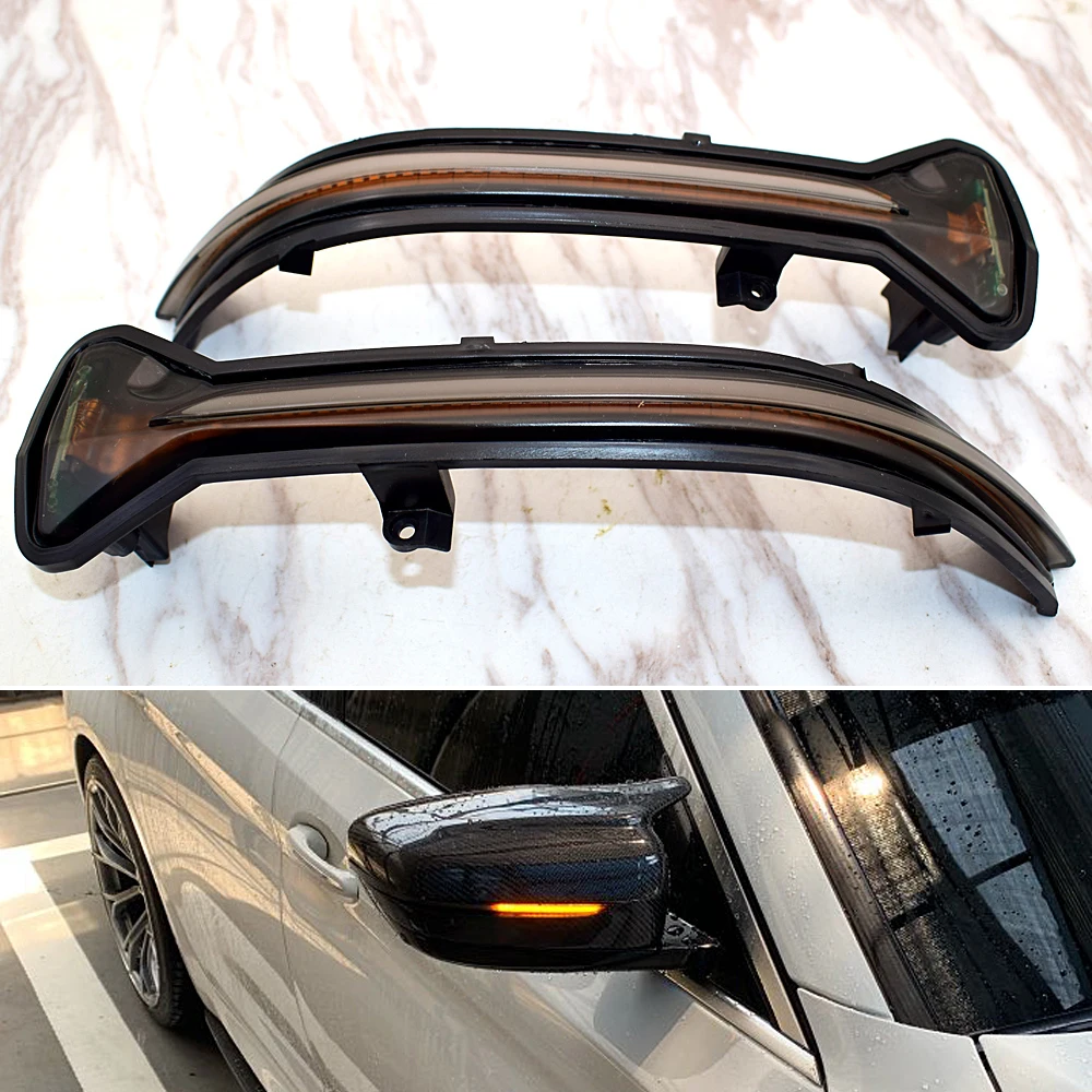 2x Динамический светодиодный указатель поворота для BMW G38 G12 G20 G30 G31 G32 G14 G15 G16 G11 M5 F90 5