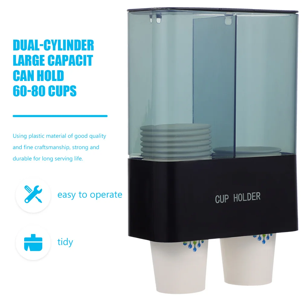 

1Pc Disposable Cup Dispenser Cup Organizer Wall Hanging Container