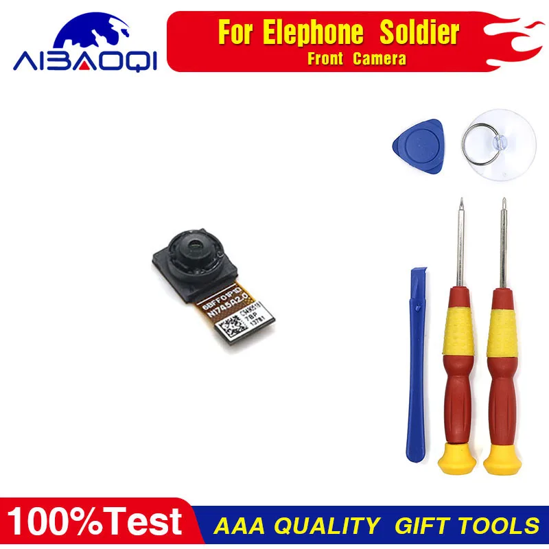 

New Front Camera + Rear Camera + For Elephone Soldier Mobile Phone