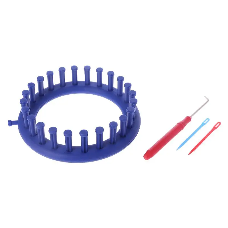 3 размера Классический круглый вязаный шарф вязаная шапка 14 см 19 24 см|knitter knifty|knitting