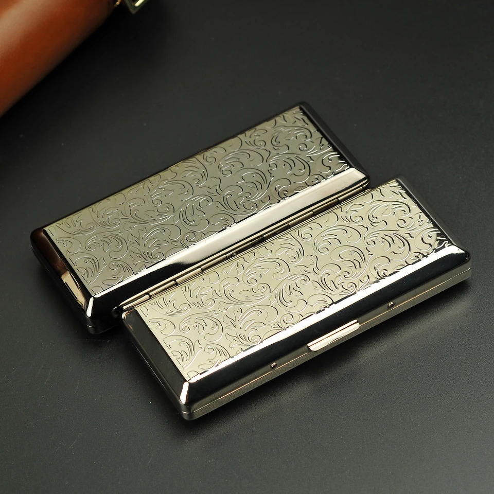 Женская карманная коробка для сигарет персонализированный 14 палочек винтажные