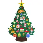 Детские войлочные елочные украшения сделай сам, Рождественское украшение для дома, Детская искусственная Рождественская елка ручной работы, новогодние подарки