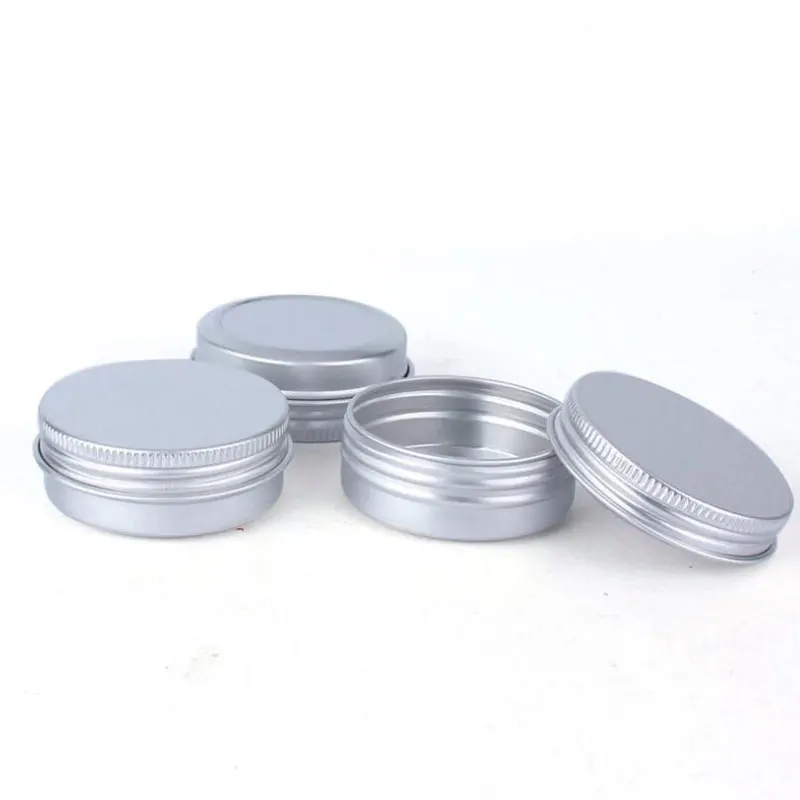 Металлические алюминиевые пустые косметические контейнеры 30 мл банка для свечей