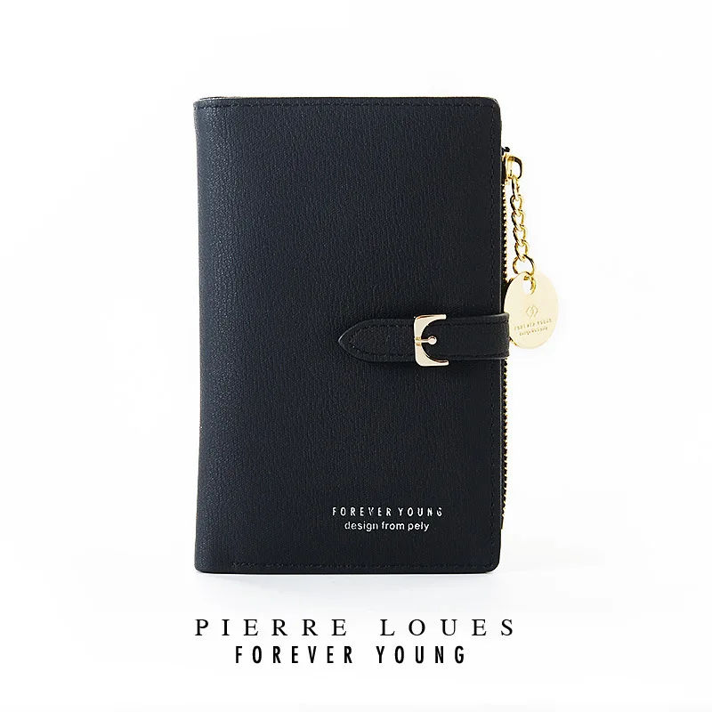 

TINYAT New Women's Wallet Women's Bag Korean Style Pure Color Short Wallet