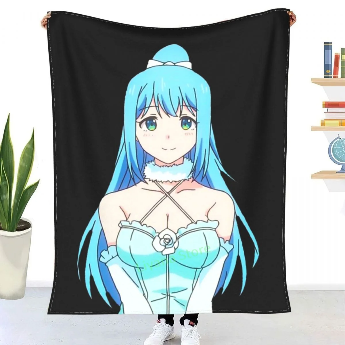 

Sicily - Kenja No Mago Wise Man's Grandchild Throw Blanket printed sofa bedroom decorative blanket children adult Christmas gift