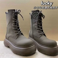 high quality celebrity womens boots with the same paragraph martin boots in the tube 2021 new breathable thick soled increased