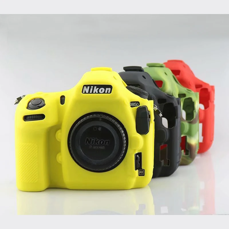 Резиновый силиконовый чехол для камеры Nikon D750 D850 D810 D600 D610 Z6 Z7 DSLR защитный корпуса