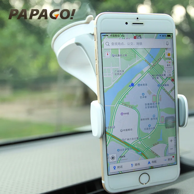 

PAPAGO Car Phone holder Multiple Installation Methods 360 Degree Rotation Stand Holder For Mobile Phone