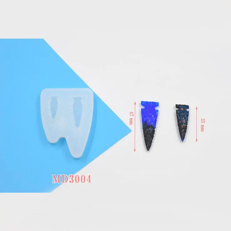 

Vintage Pendant Epoxy Mold DIY Stone Age Stone Axe Necklace Silicone Mold Women Jewelry Accessories