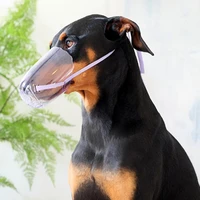 3pcsset transparent cat head muzzle anti bite mouth cover shower pet supply dog supplies carriers