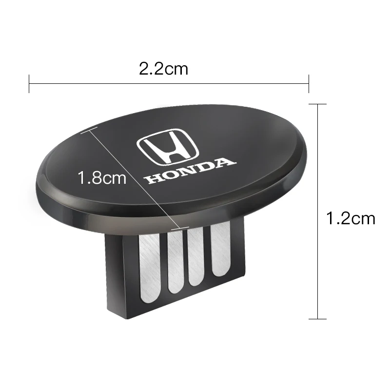 Невидимый металлический USB Мини Портативный U диск для стайлинга автомобиля Honda