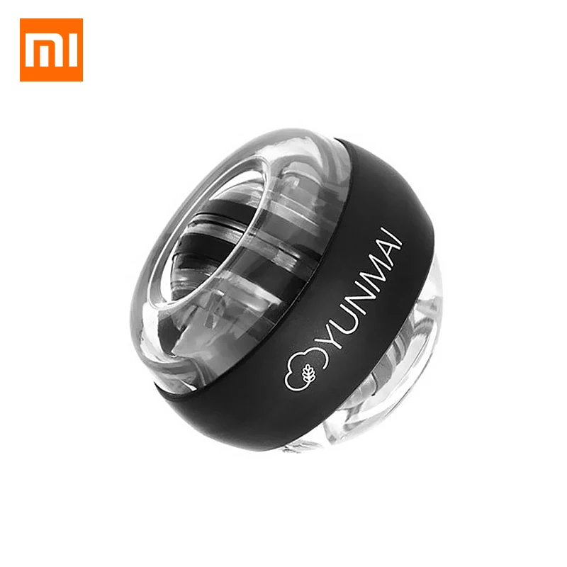 Xiaomi YunMai шар для разминки запястий светодиодный Gyroball Essential Spinner Гироскопический тренажер для предплечья гироскопа мяч