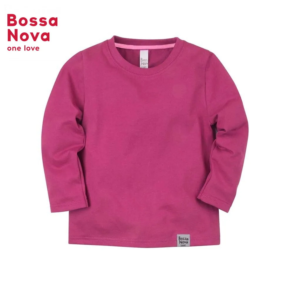 Лонгслив BOSSA NOVA 'Basic' для девочек|Толстовки и кофты| |