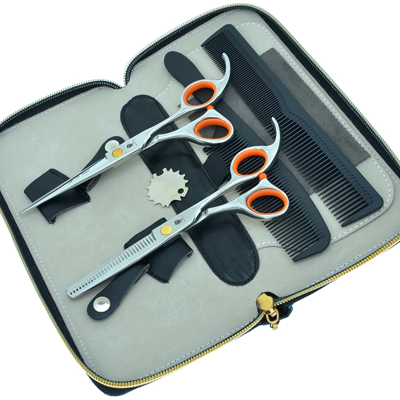 6 0 &quotSmith Chu Профессиональные Парикмахерские ножницы для волос набор Япония сталь