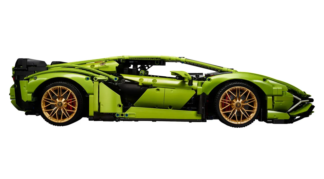Конструктор Lamborghini Sian FKP 37 Green 80096 (42115) Техника Technica Create Technology Models детский игрушка |