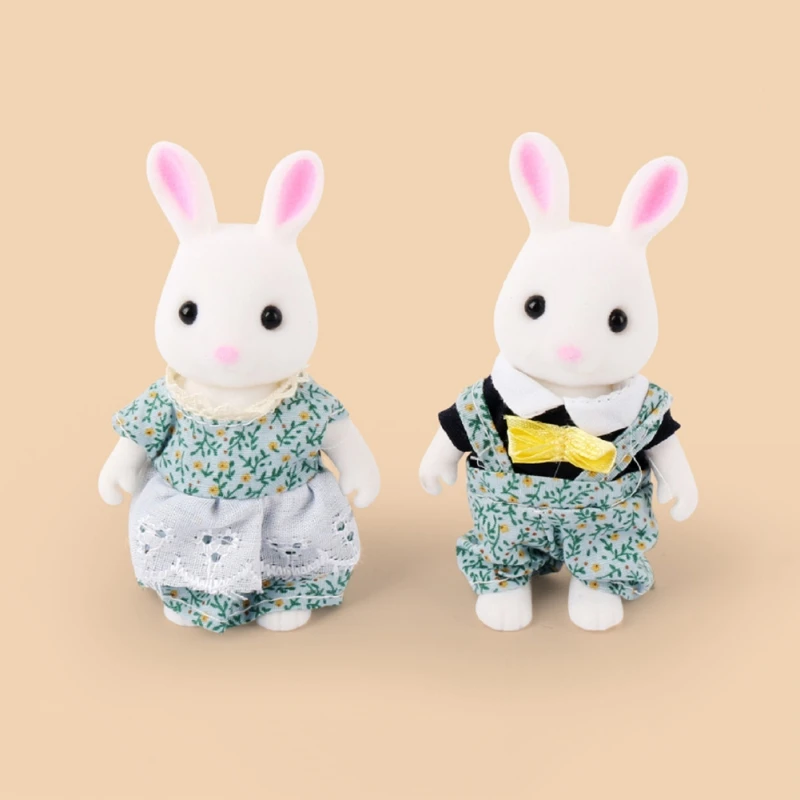 Миниатюрная кукла с животными для детей кукольный домик сделай сам миниатюрные 3D