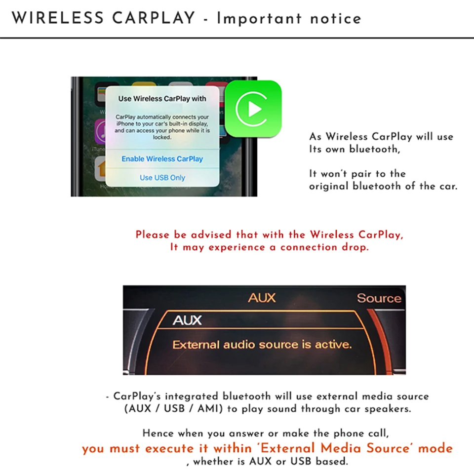 

Car Apple CarPlay Integration for GM Cadillac Escalade CTS CT6 XT5 / Buick 2014-2017 Support Google Map GPS Music Whatsapp App