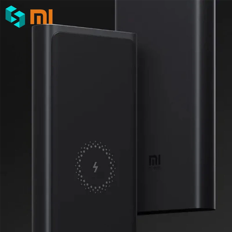 Оригинальный Xiao mi беспроводной банк питания 10000 мАч Xioa Xiaomi Быстрое беспроводное