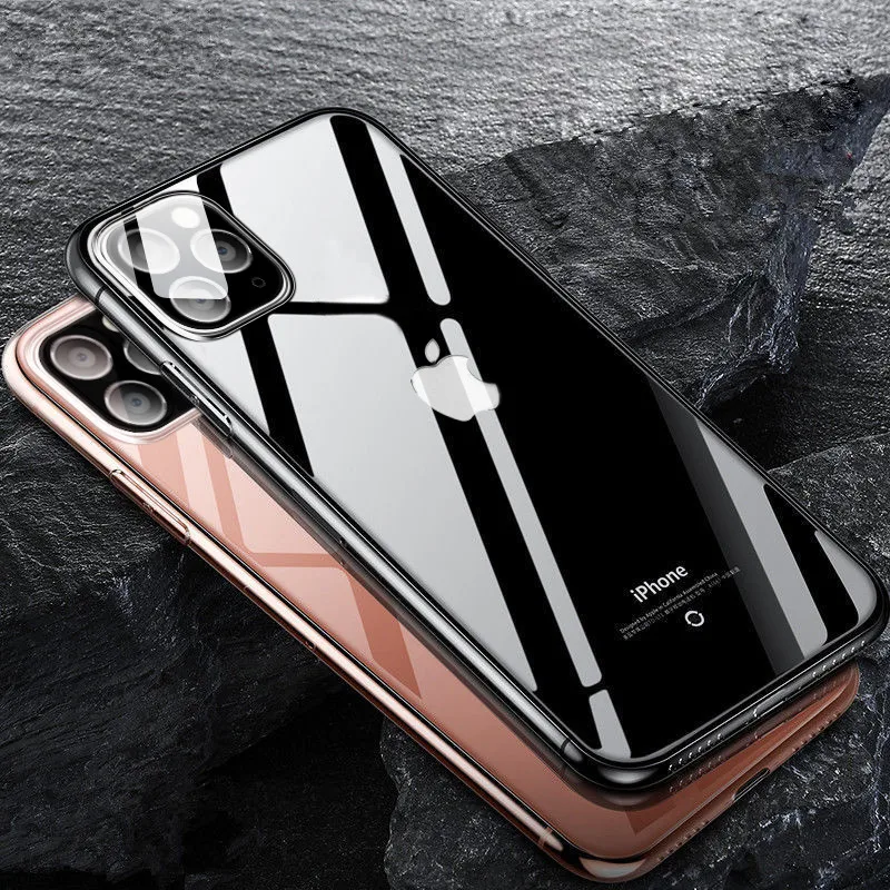 Прозрачный чехол Lovebay для iPhone 11Pro X XS XR Max с отверстиями Воздухопроницаемый 7 8 6 6s Plus - Фото №1