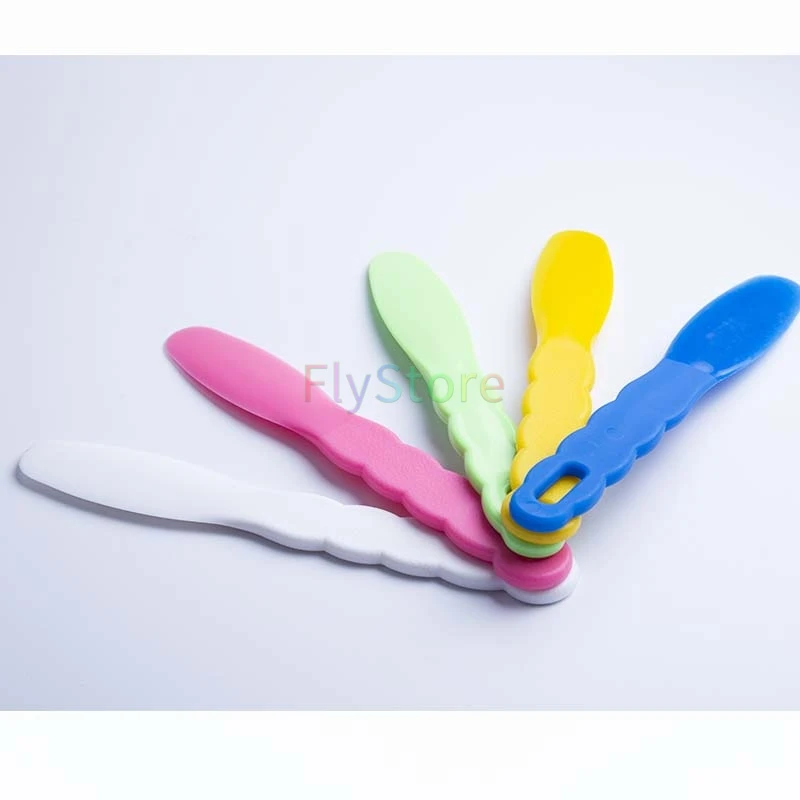 

5 шт., пластиковые шпатели для смешивания альгината