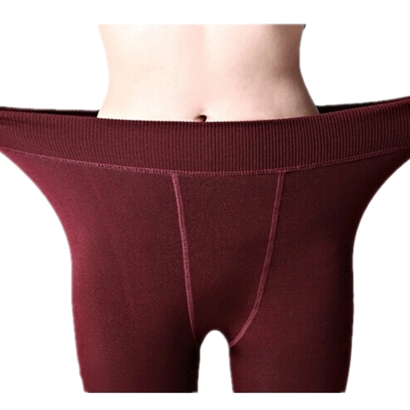 

Женские зимние модные теплые леггинсы, брюки, женские дикие облегающие брюки, Новое поступление, женские обтягивающие брюки с высокой талие...