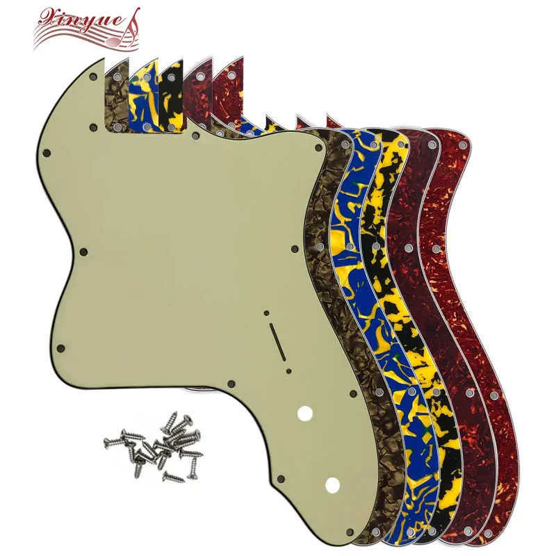 

Xinyue Guitar Parts For 13 Holes ONS FD DIY Klassieke Tele Gitaar Slagplaat Zonder Pickup Guitar Pickguard Scratch Plate