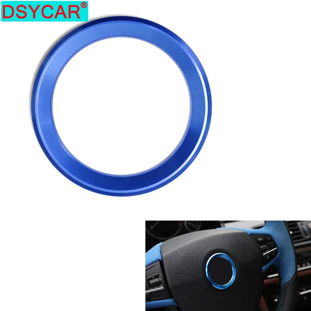 DSYCAR 1 шт. внутренний диаметр рулевого колеса центр декор логотип кольцо Крышка