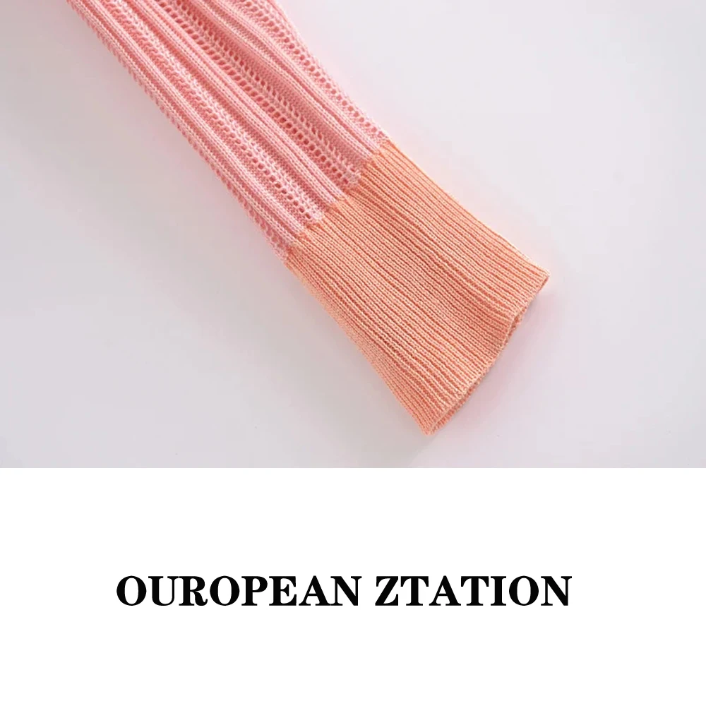 

Knit Crop Tops Women Low-cut Knitted Casual Short Sweaters Cardigan Lady Knitting Thin Summer Navel exposed Outwear for Female