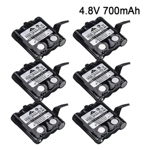 4,8 V 700 мАч металл-гидридных или никель Перезаряжаемые Батарея пакет для Uniden BP-38 BP-40 BT-1013 BT-537 GMR FRS 2Way Аккумулятор для радио Батарея пакет