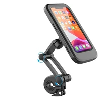 bracket case handlebar waterproof cell holder mount bicycle motorcycle gps phone bike accessories