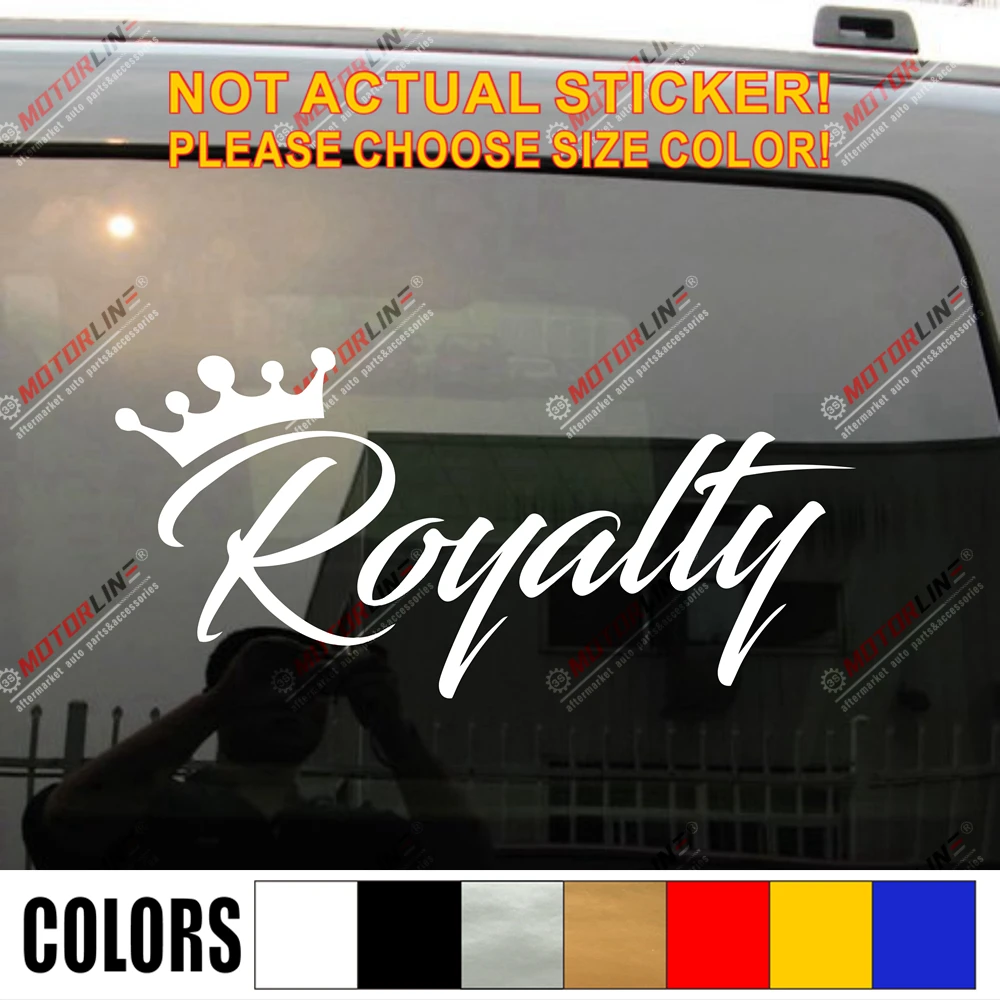 Виниловая наклейка crown racing JDM для автомобиля выберите размер и цвет!|bumper sticker|vinyl car