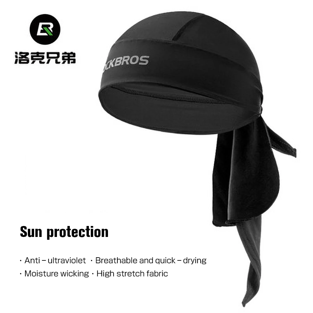 

ROCKBROS Cycling Bicycle Bandana Breathable Wicking Elasticity Men Women Outdoor Running Hiking Sunscreen Cap Headwear Band