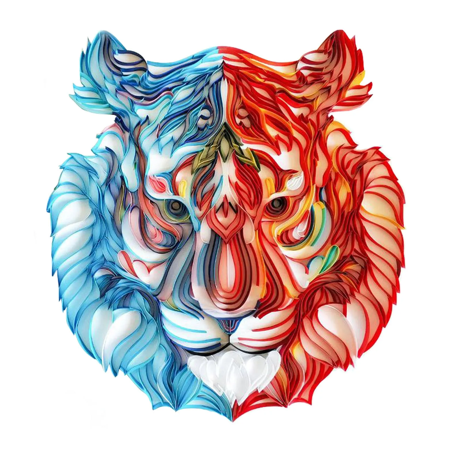 Высококачественная 3D Бумага для совы филигранная фотобумага рукоделия