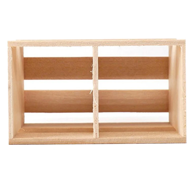 

Wood Miniature Vegetable Fruits Basket Container Accessories for 1:12 Scale Dollhouse and Kids Pretend Play Restaurant