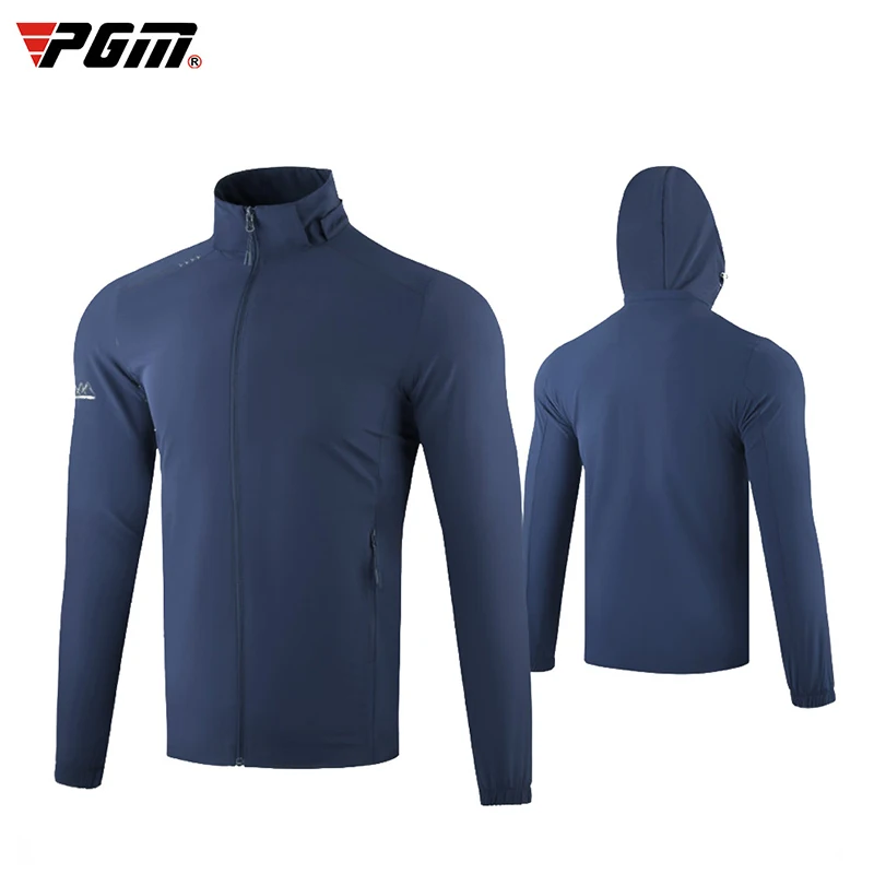Куртки для гольфа одежда PGM мужская куртка на осень и зиму ветровка спортивная с