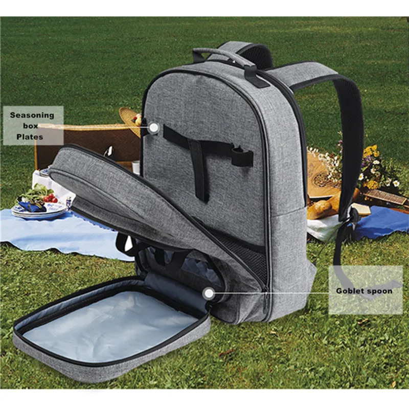 Рюкзак для кемпинга пикника большой портативный хранения на открытом воздухе