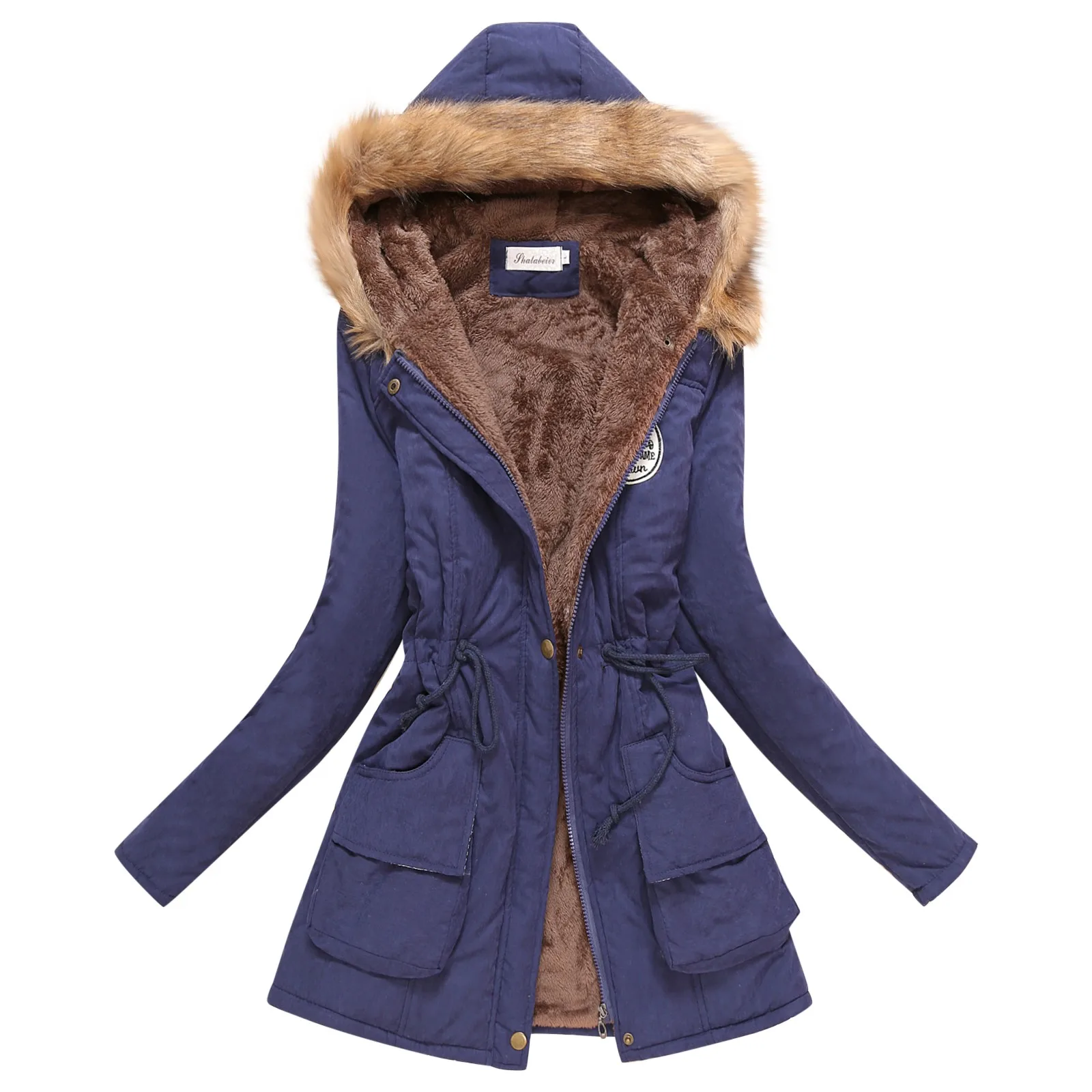 

Winter Women Comfortable Casual Warm Coat Hooded Jacket Slim Winter Daily Outwear Fashion New Streetwear Coats chaqueta mujer