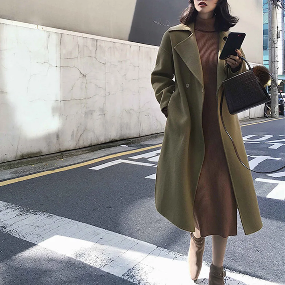 Осень-зима 2020 вязаное облегающее платье с длинным рукавом плотное женское