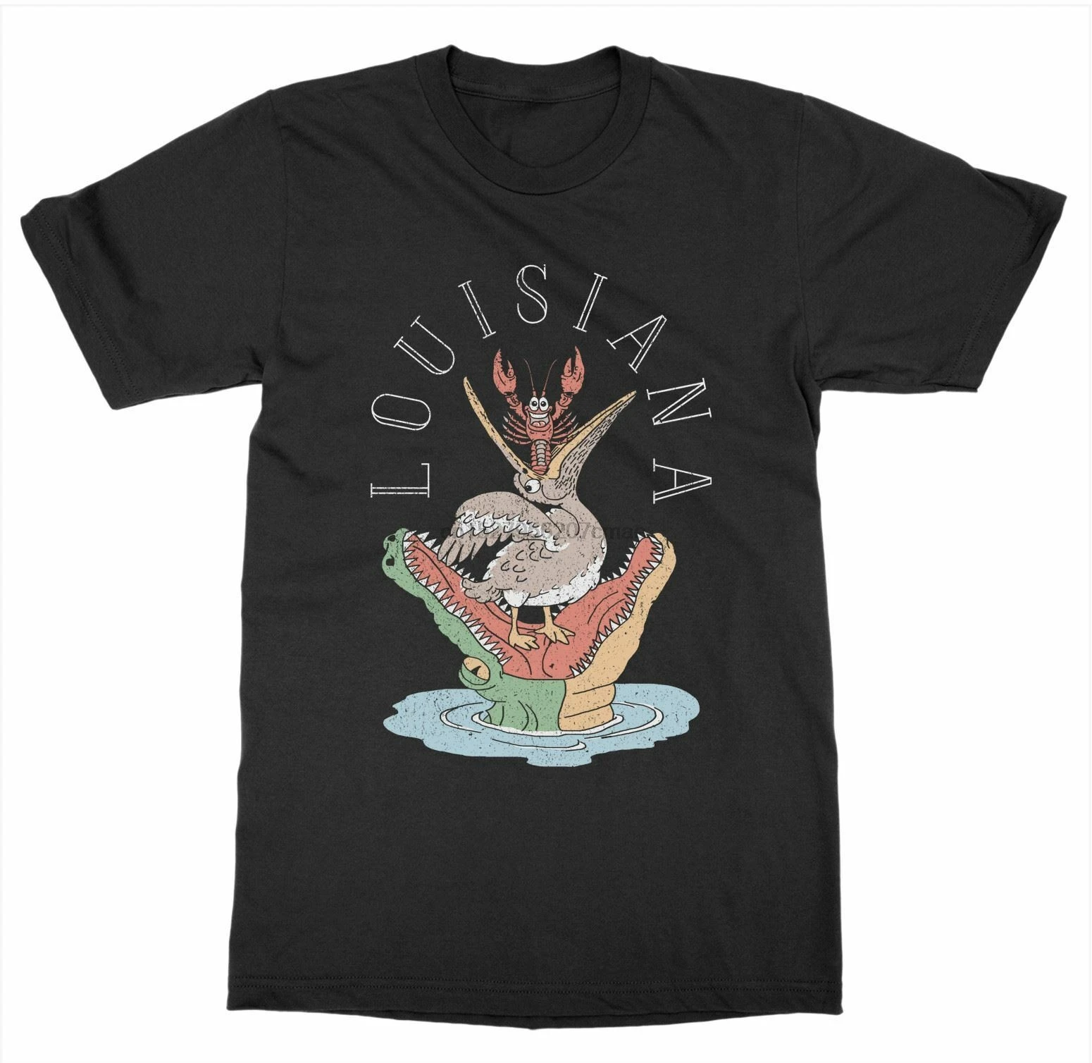 Футболка Louisiana США капитал патриота |