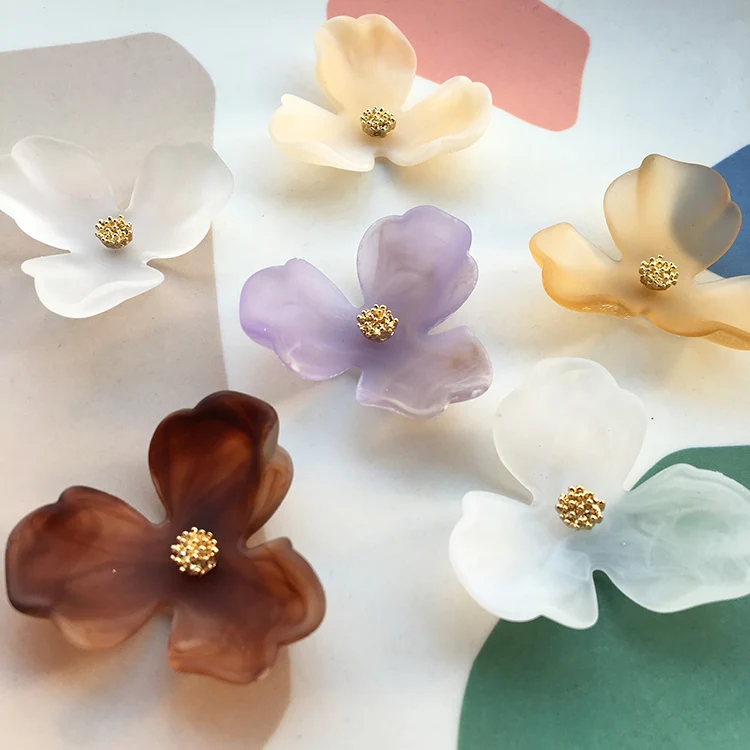 

Преувеличенный Тюльпан Лепесток цветок матовая резиновая краска каучуковые аксессуары брелок/серьги/чехол для телефона/аксессуары для во...