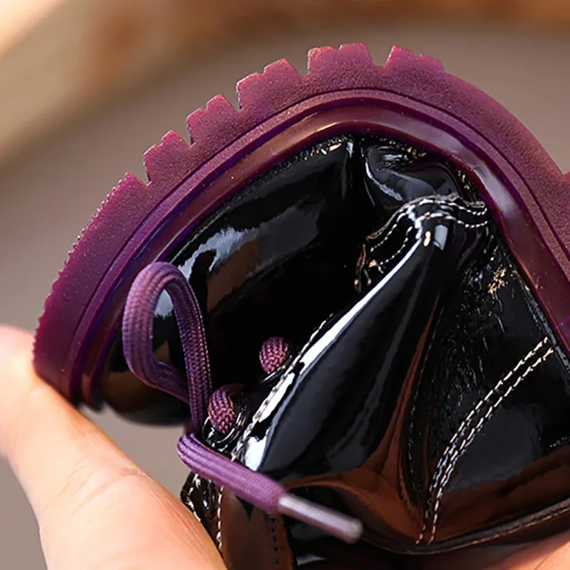 

Kids Boots Girl Shoes Autumn Winter Children PU Leather Boots Fashion Toddler Girl Warm Kids Boots Shoes